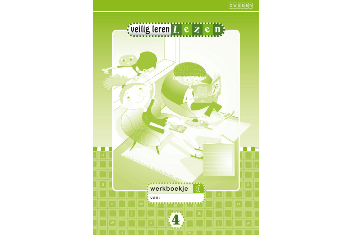 Veilig leren lezen 3 - Kim versie - werkboek - maan 4 (5 stuks)