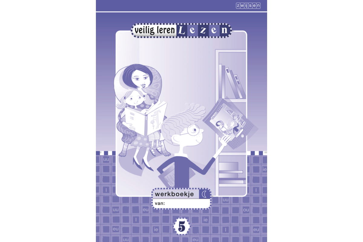 Veilig leren lezen 3 - Kim versie - werkboek - maan 5 (5 stuks)