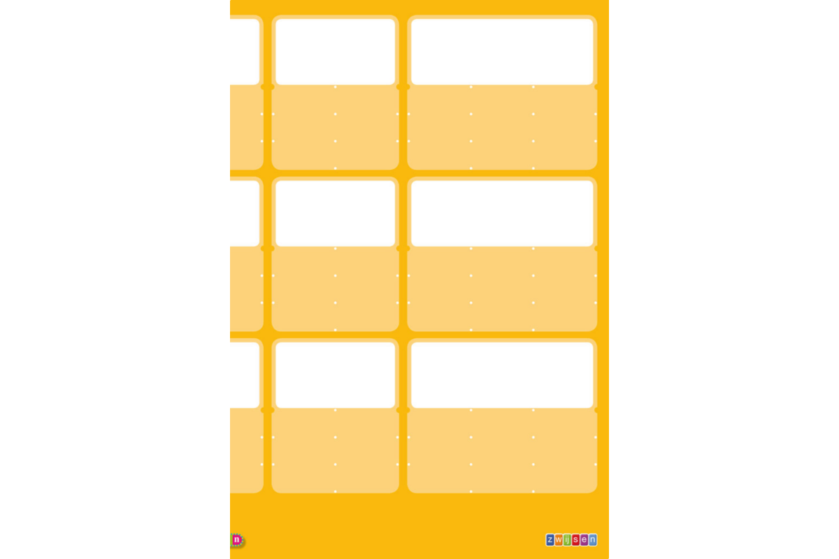 Veilig leren lezen 3 - Kim versie - planbord