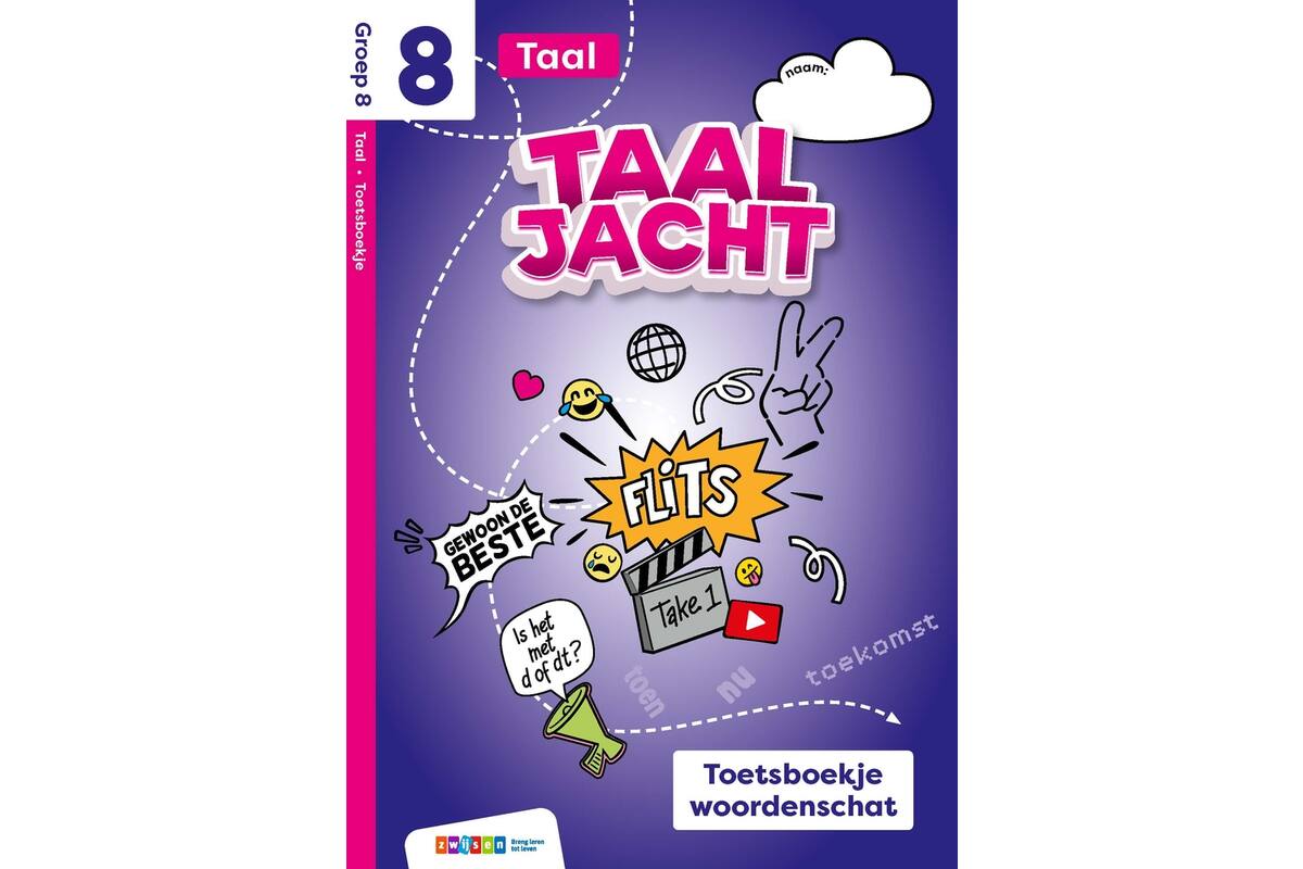 Taaljacht Taal groep 8 toetsboek