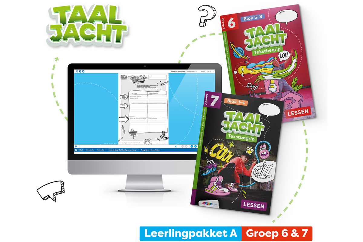 Taaljacht Tekstbegrip Leerpakket COMBINATIEGROEP 6/7A