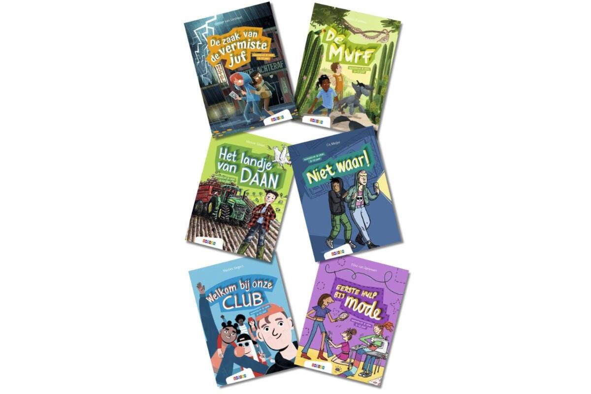 Pakket Makkelijk & Leuk AVI E4 (6 titels)