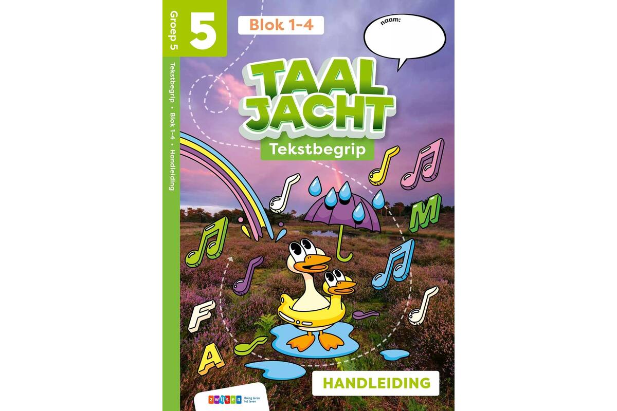 Taaljacht Tekstbegrip groep 5 handleiding