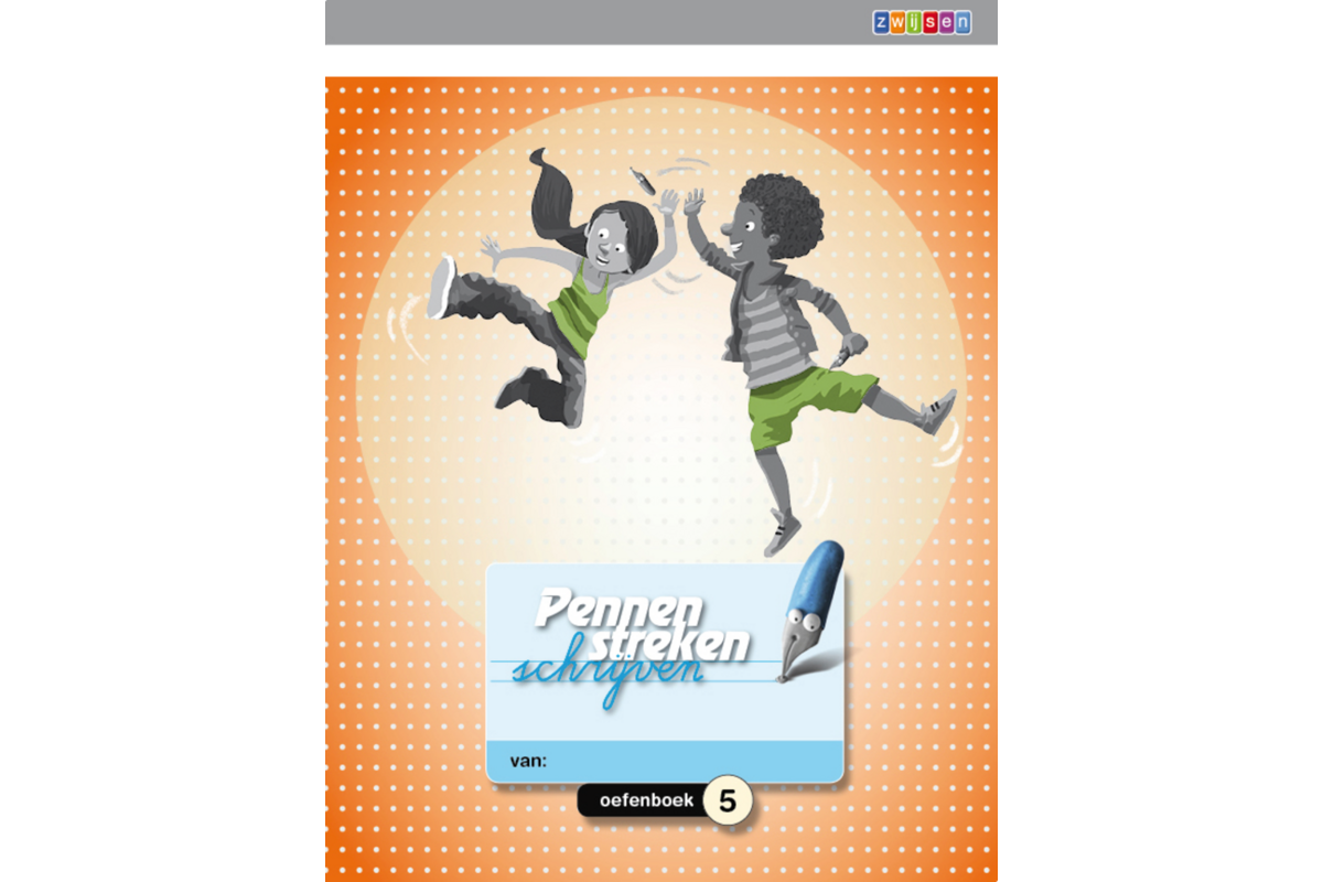 Pennenstreken 2 groep 5 - oefenboek 5 verbonden schrift (5 stuks)