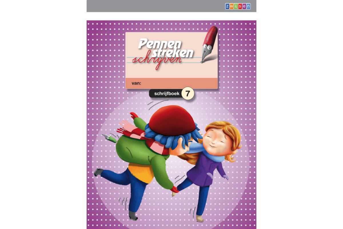 Pennenstreken 2 groep 7 - schrijfboek 7 verbonden schrift (5 stuks)