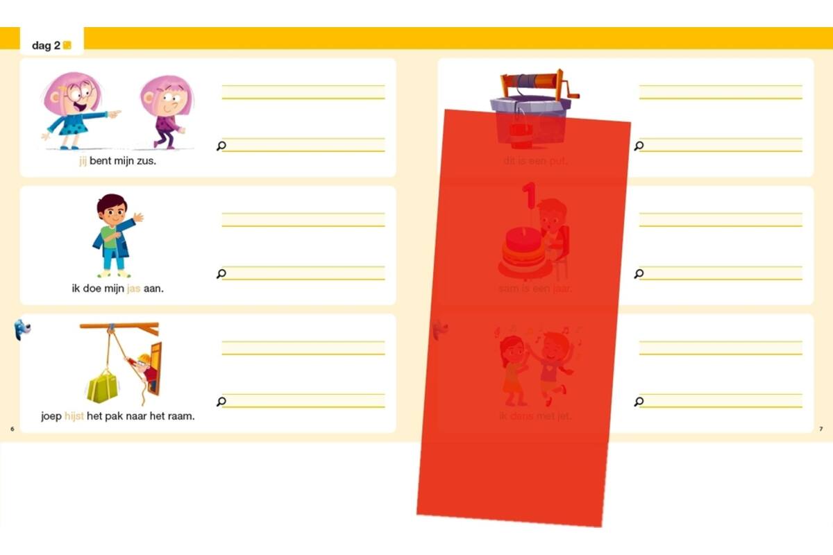 Veilig leren lezen Zoem transparanten voor spellingschrift (30 stuks)