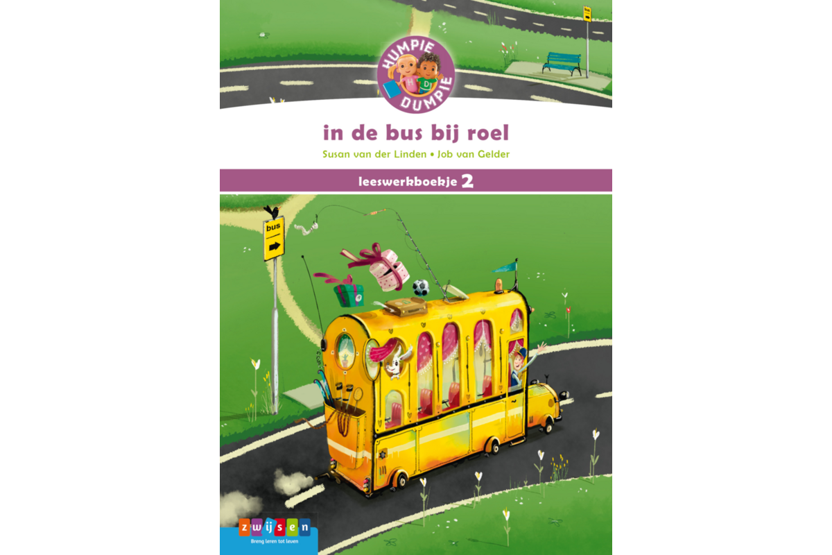 Humpie dumpie 2 leeswerkboekje 2 In de bus bij Roel (5 stuks)