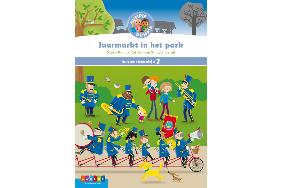 Humpie dumpie 2 leeswerkboekje 7 Jaarmarkt in het park (5 stuks)