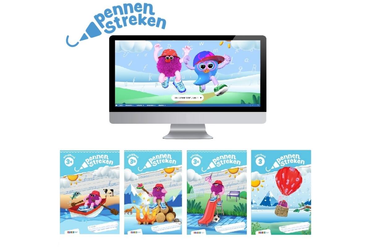 Pennenstreken 3 Leerpakket VERBONDEN SCHRIFT groep 3