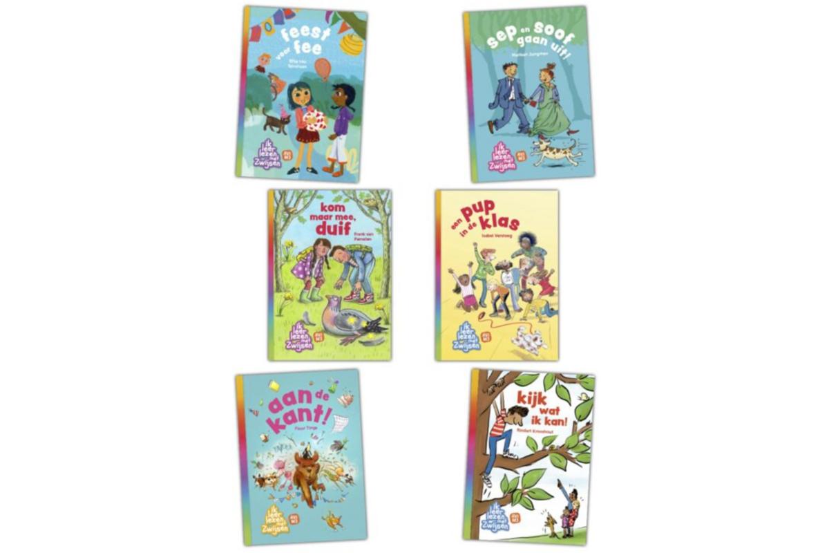Pakket ik leer lezen met Zwijsen AVI M3 (6 titels)