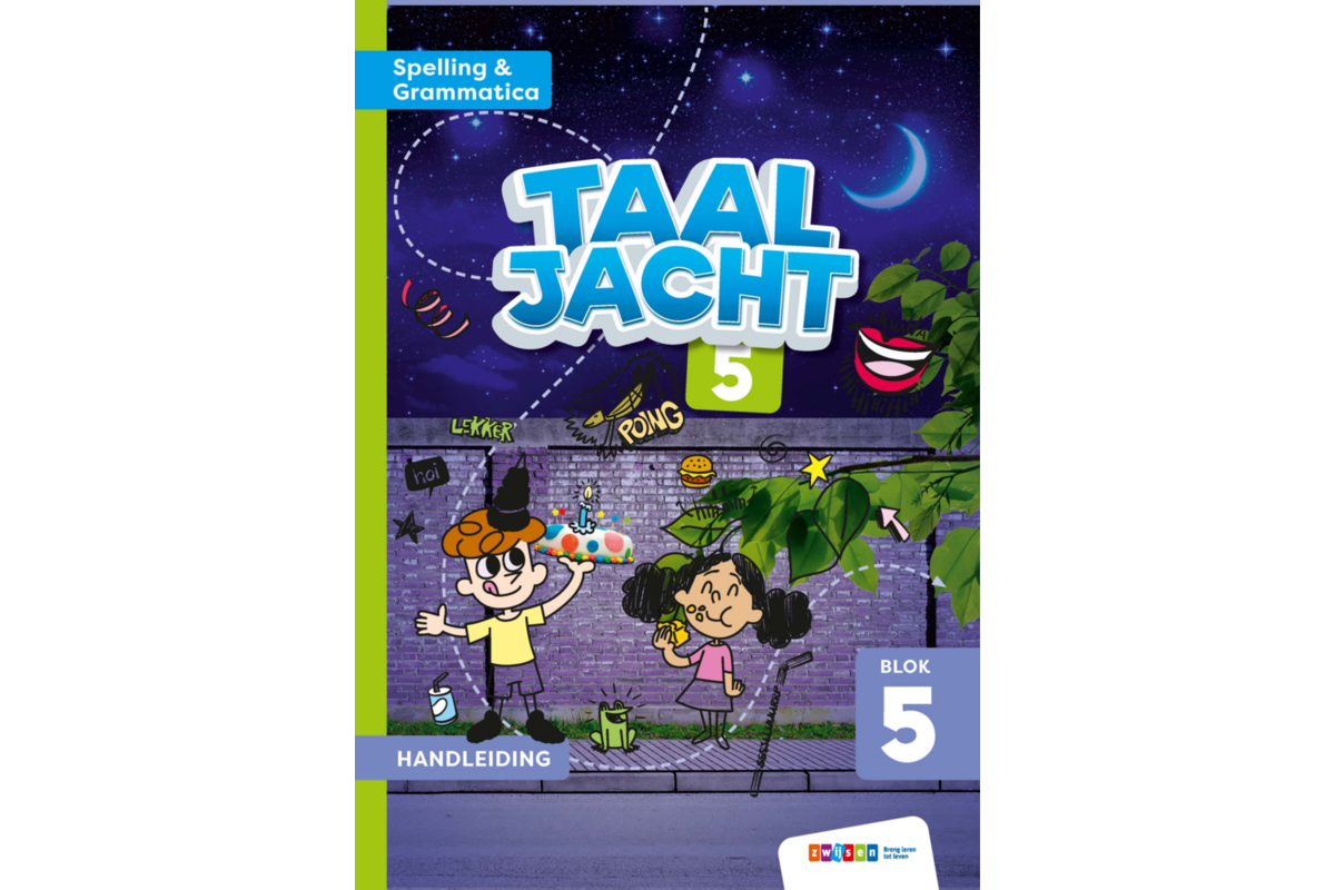 Taaljacht Spelling & grammatica groep 5 handleiding