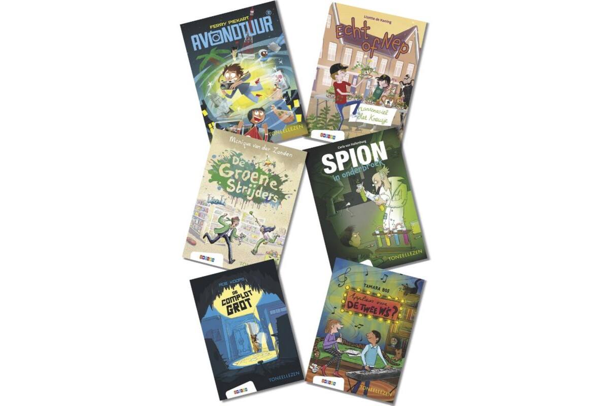 Pakket 2 Toneellezen groep 7 (6 titels)