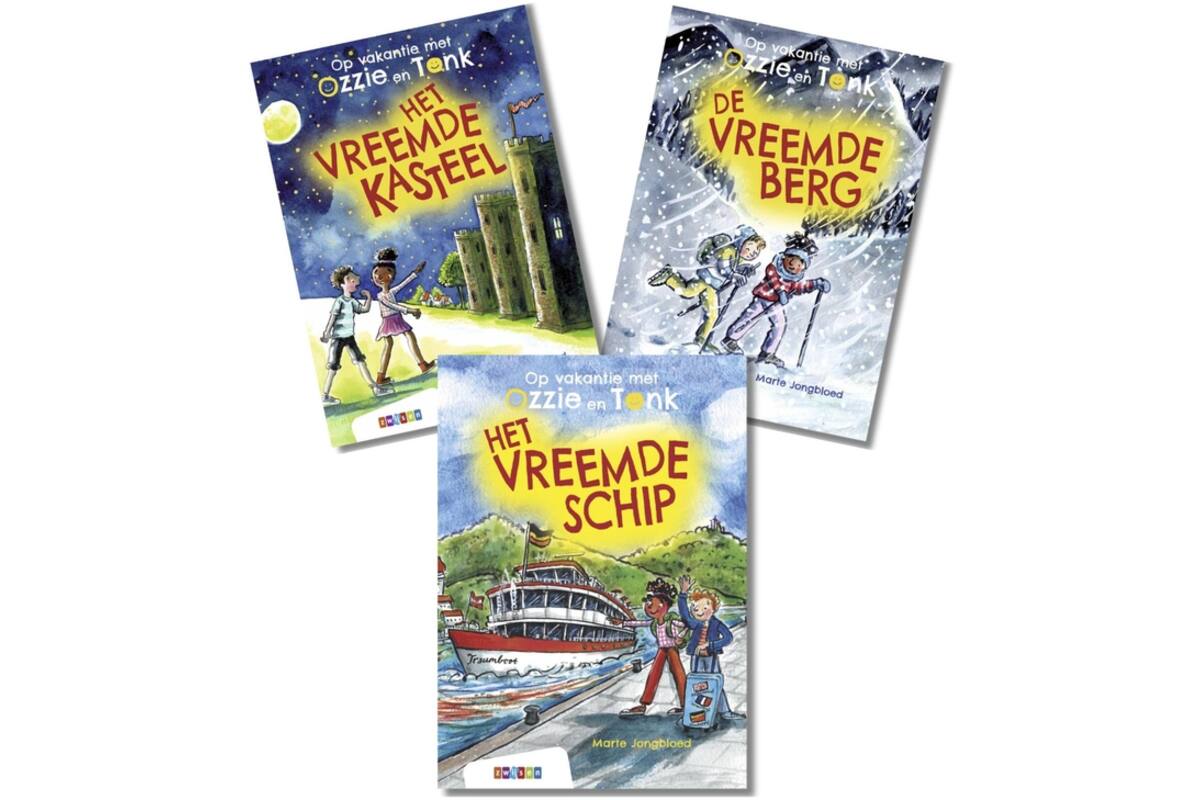 Pakket Op vakantie met Ozzie en Tonk (3 titels)