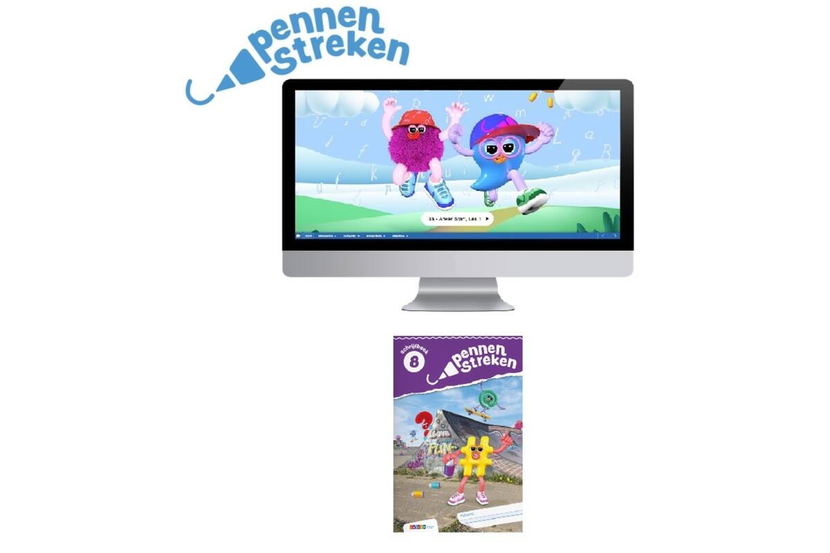Pennenstreken 3 Leerpakket VERBONDEN SCHRIFT groep 8