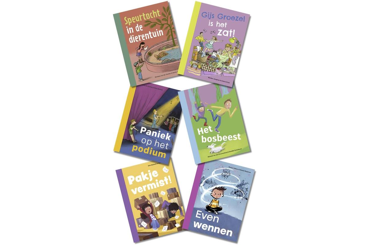 Pakket ik lees AVI E4 (6 titels)