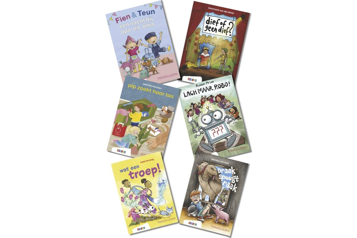 Pakket 2 Toneellezen groep 3 (6 titels)
