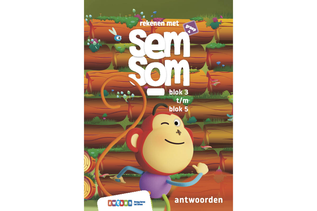 Semsom groep 4 antwoordenboek rekenmuur blok 3 t/m 5