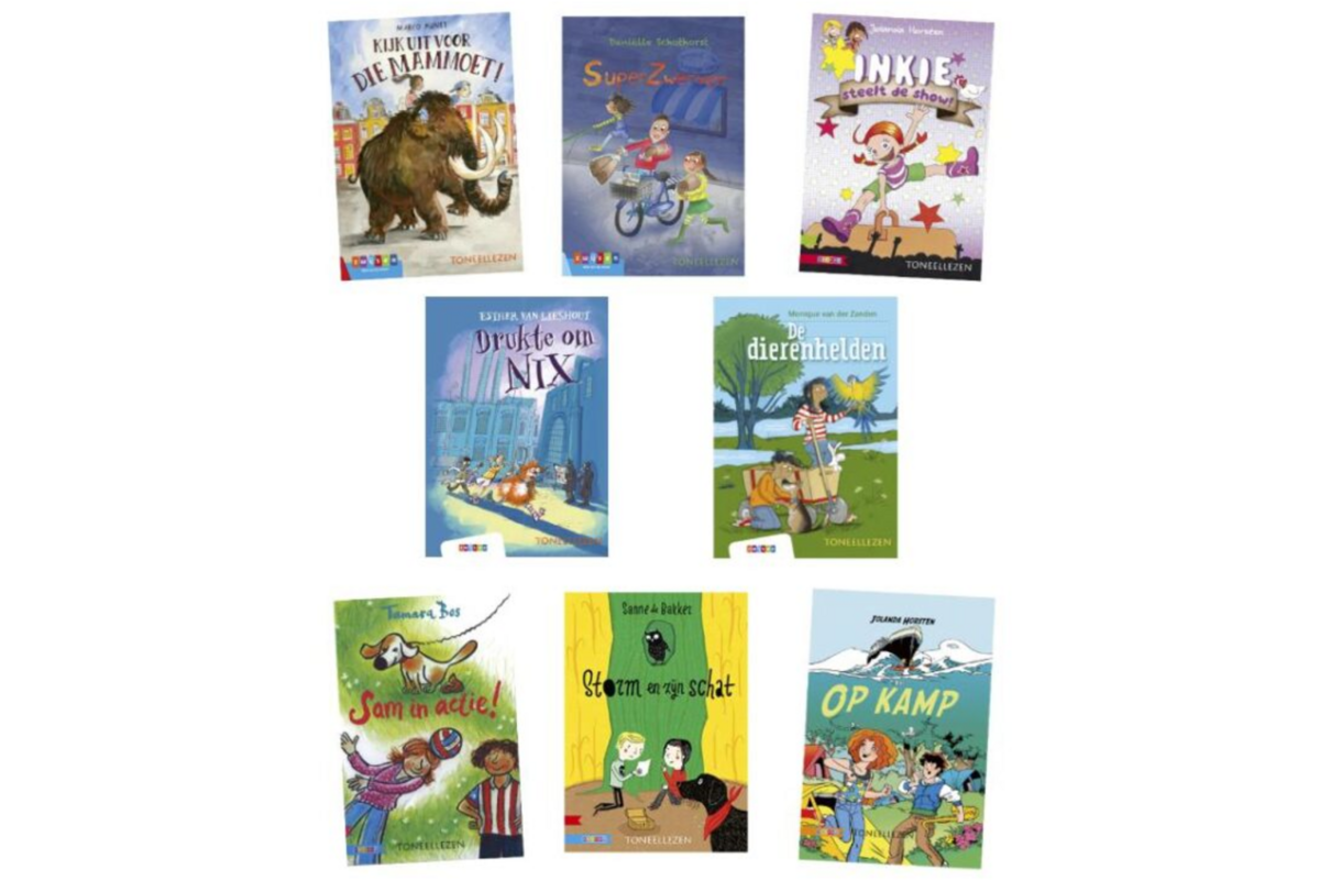 Toneellezen pakket groep 5 (8 titels)