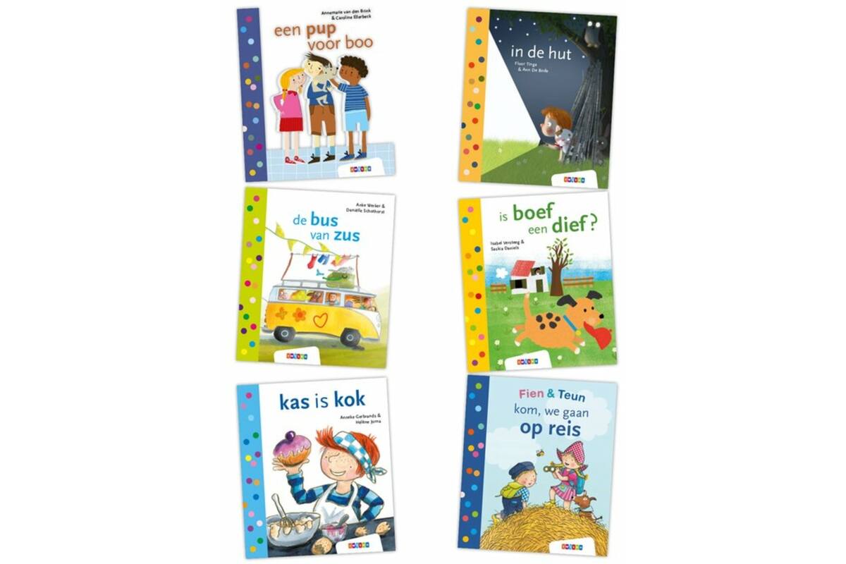 Pakket Leren lezen AVI start 2 (6 titels)