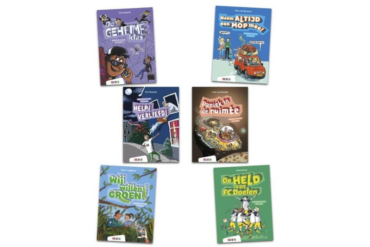 Pakket Makkelijk & Leuk AVI M5 (6 titels)