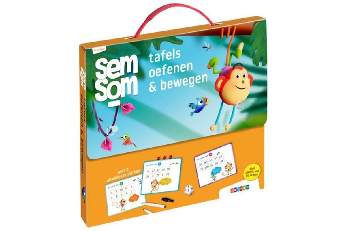 Semsom tafels oefenen & bewegen