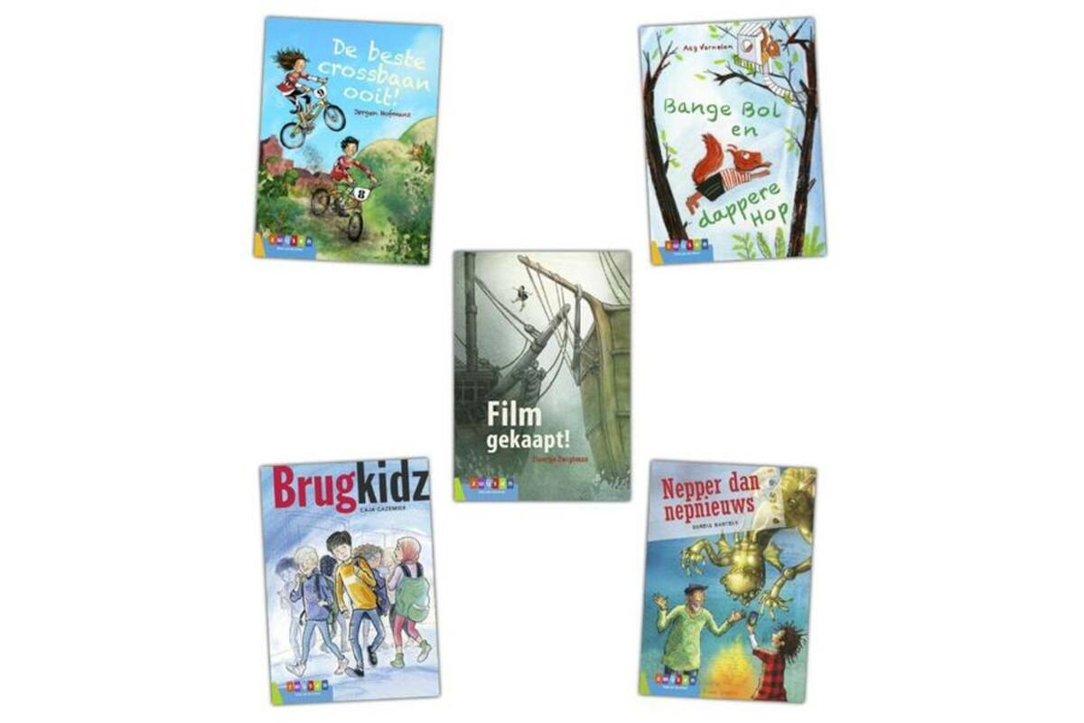 Pakket Toneellezen groep 4 t/m 8 (5 titels)