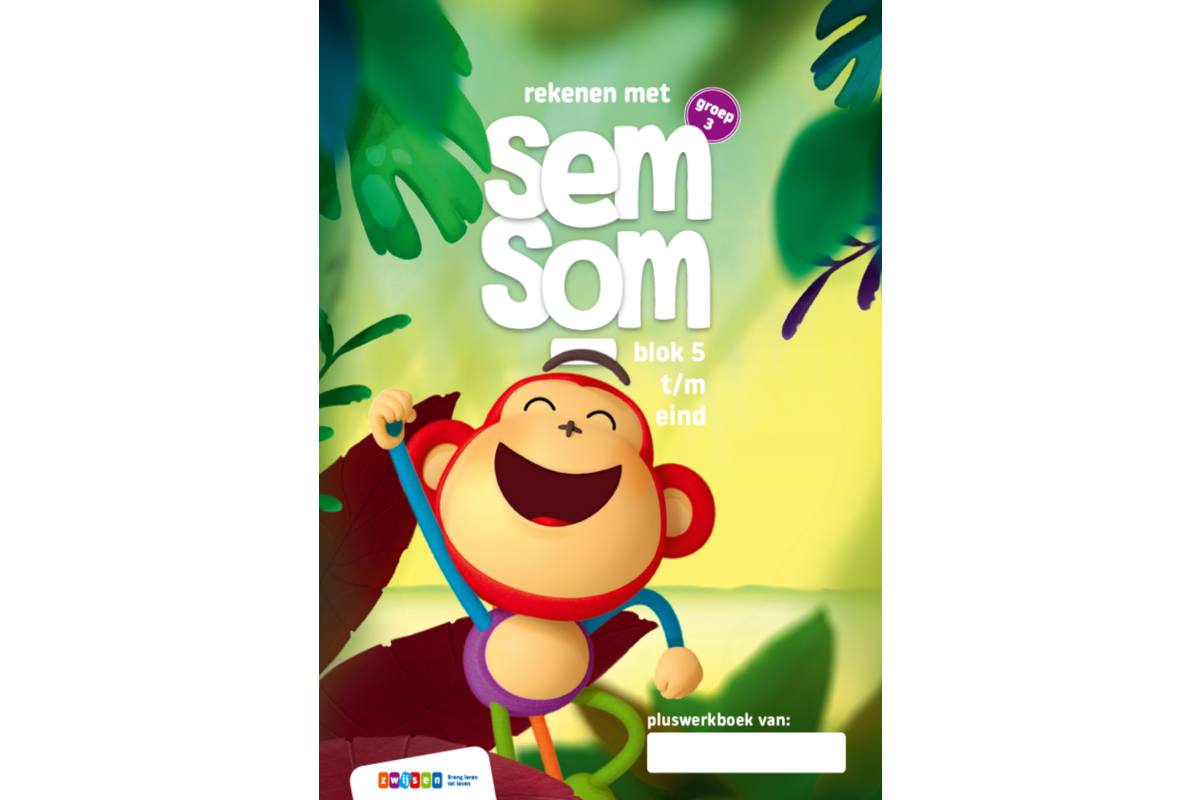 Semsom groep 3 werkboek plus deel 2 (5 stuks)