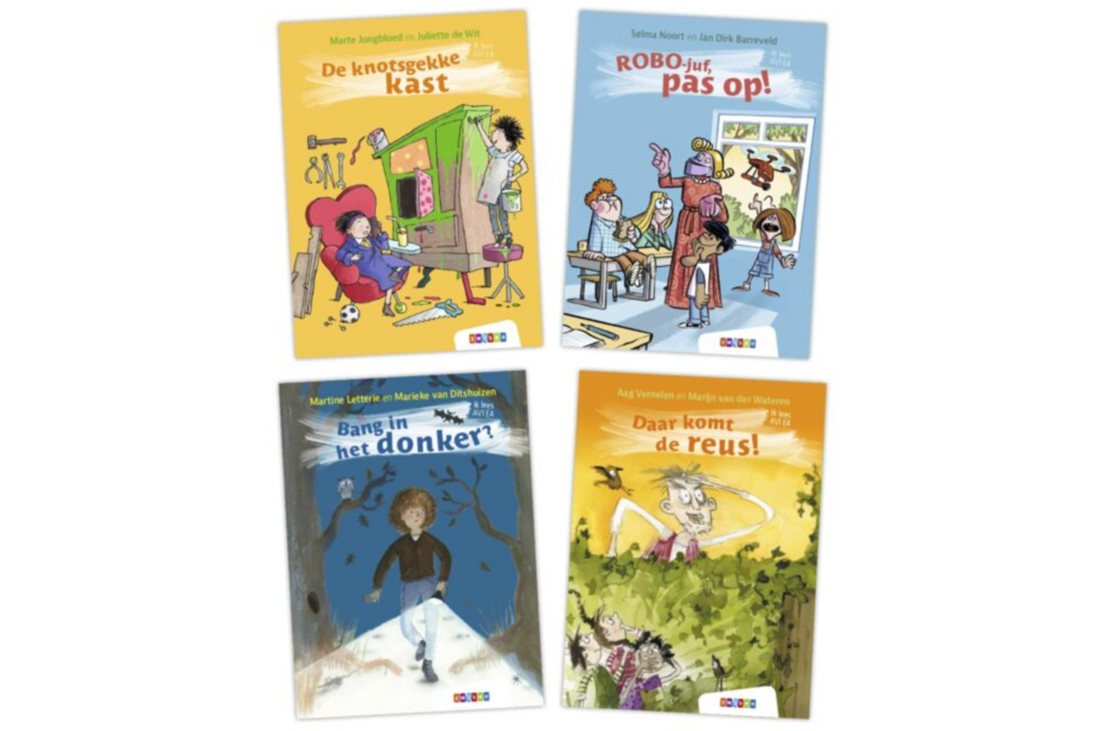 Pakket Ik lees AVI E4 (4 titels)