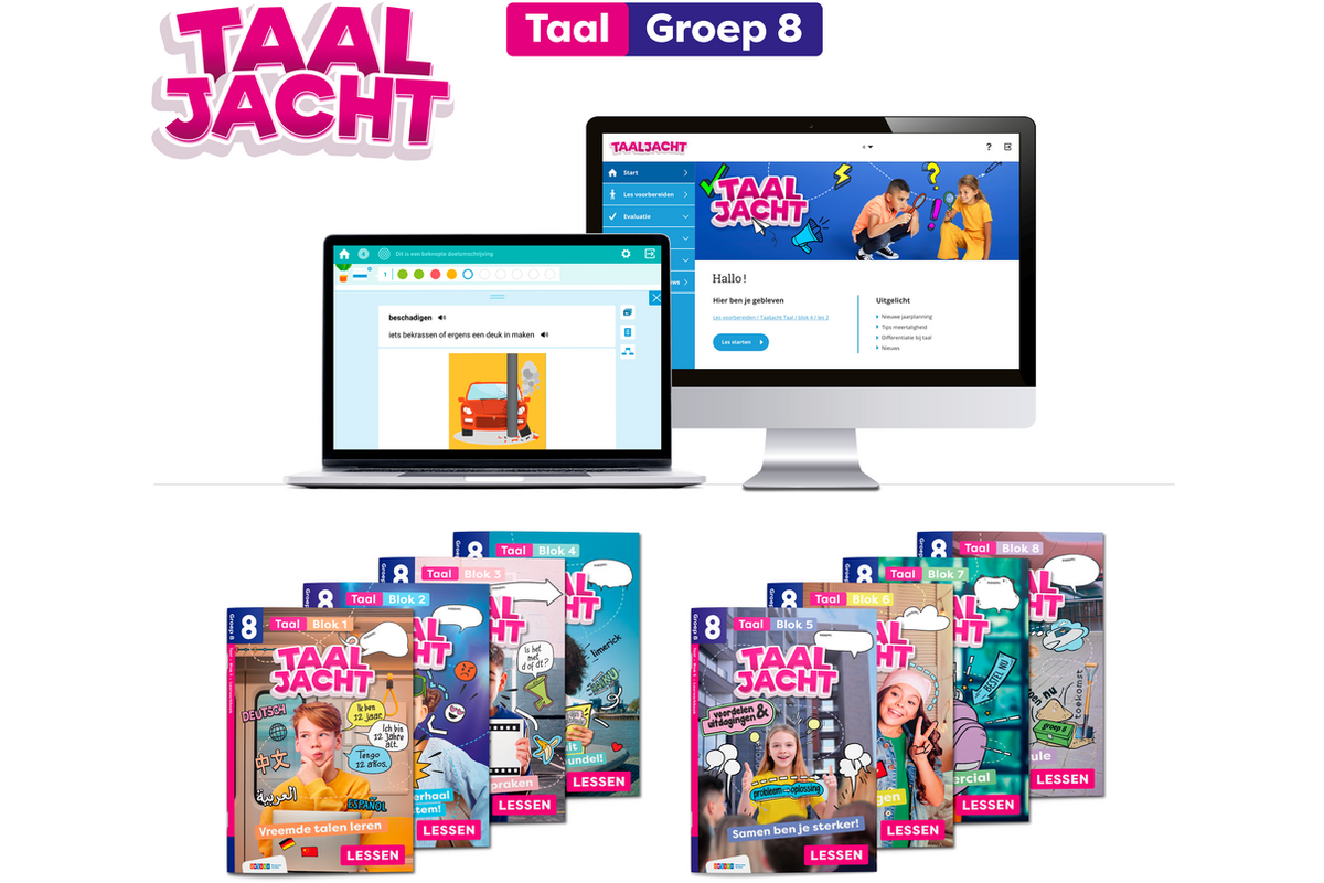 Taaljacht Taal Leerpakket groep 8