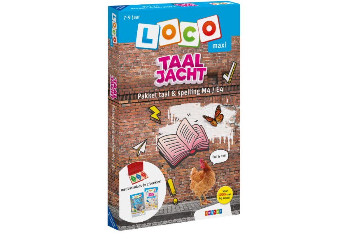 Loco Maxi: Taaljacht pakket taal & spelling M4 / E4