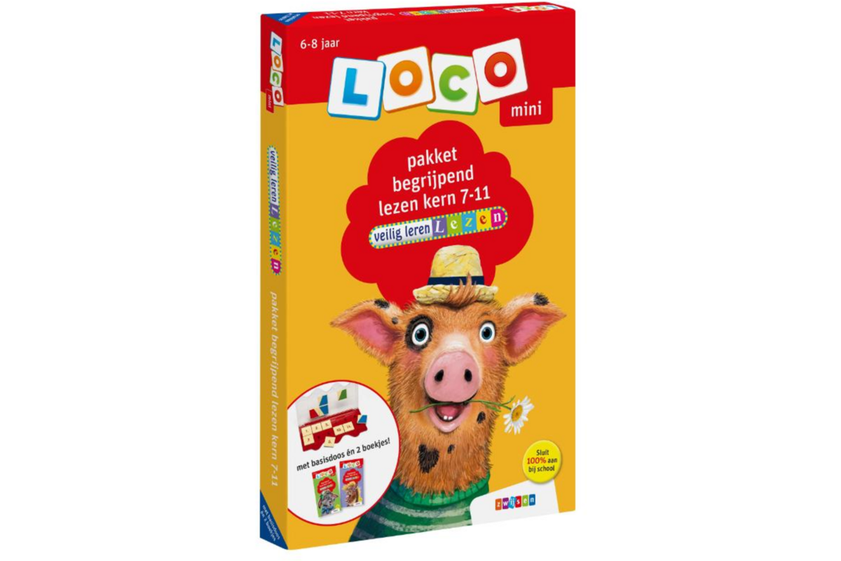 Loco Mini: veilig leren lezen pakket begrijpend lezen kern 7-11