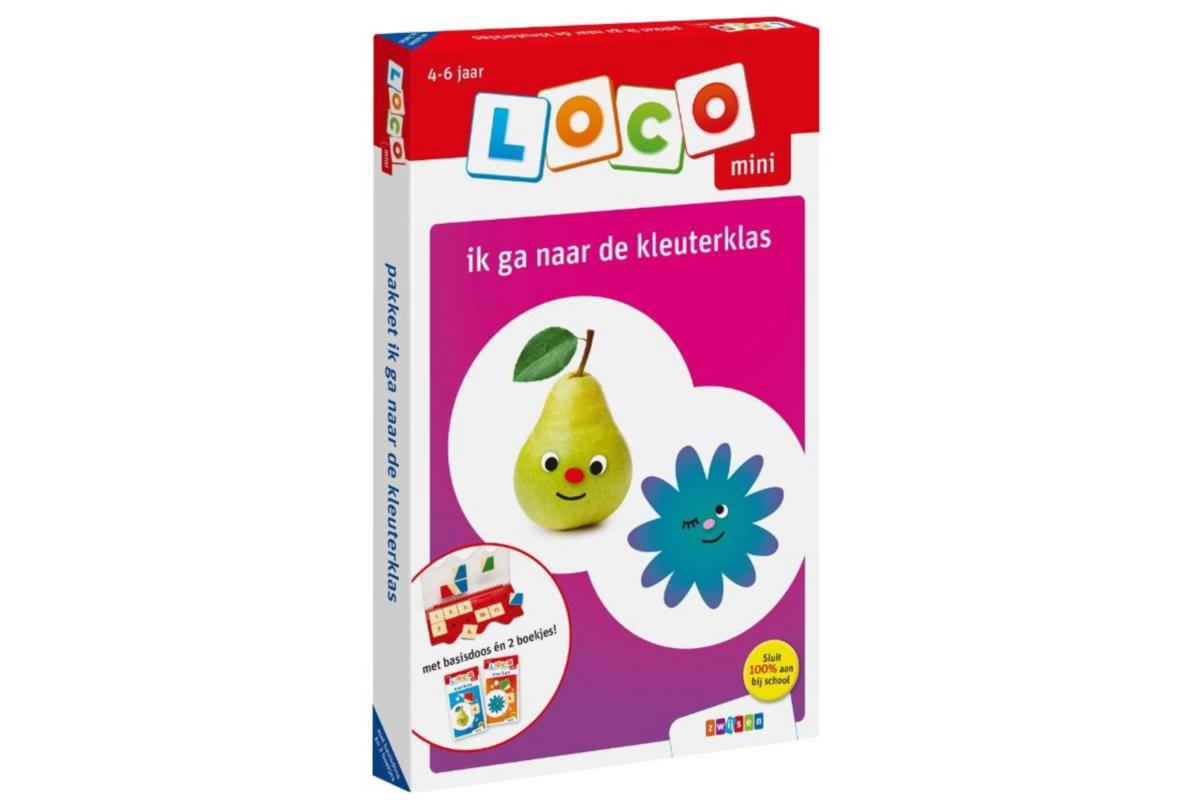 Loco Mini: pakket ik ga naar de kleuterklas