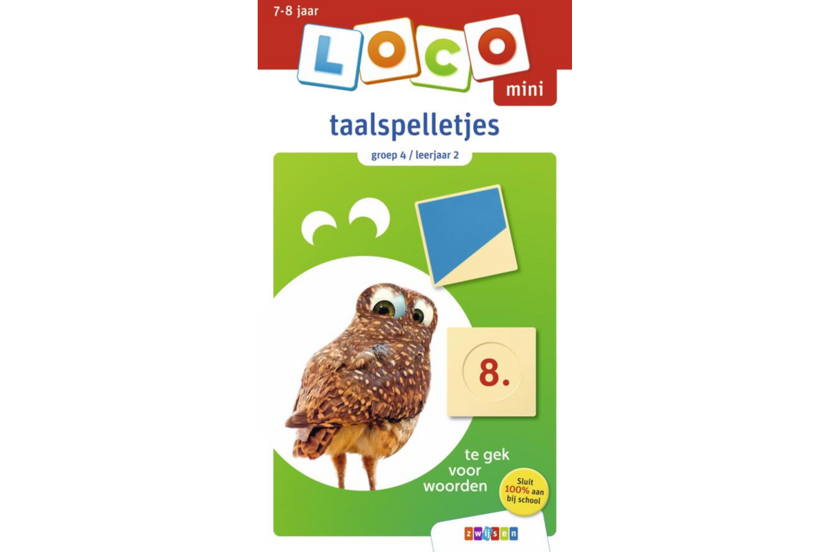 Loco mini taalspelletjes groep 4