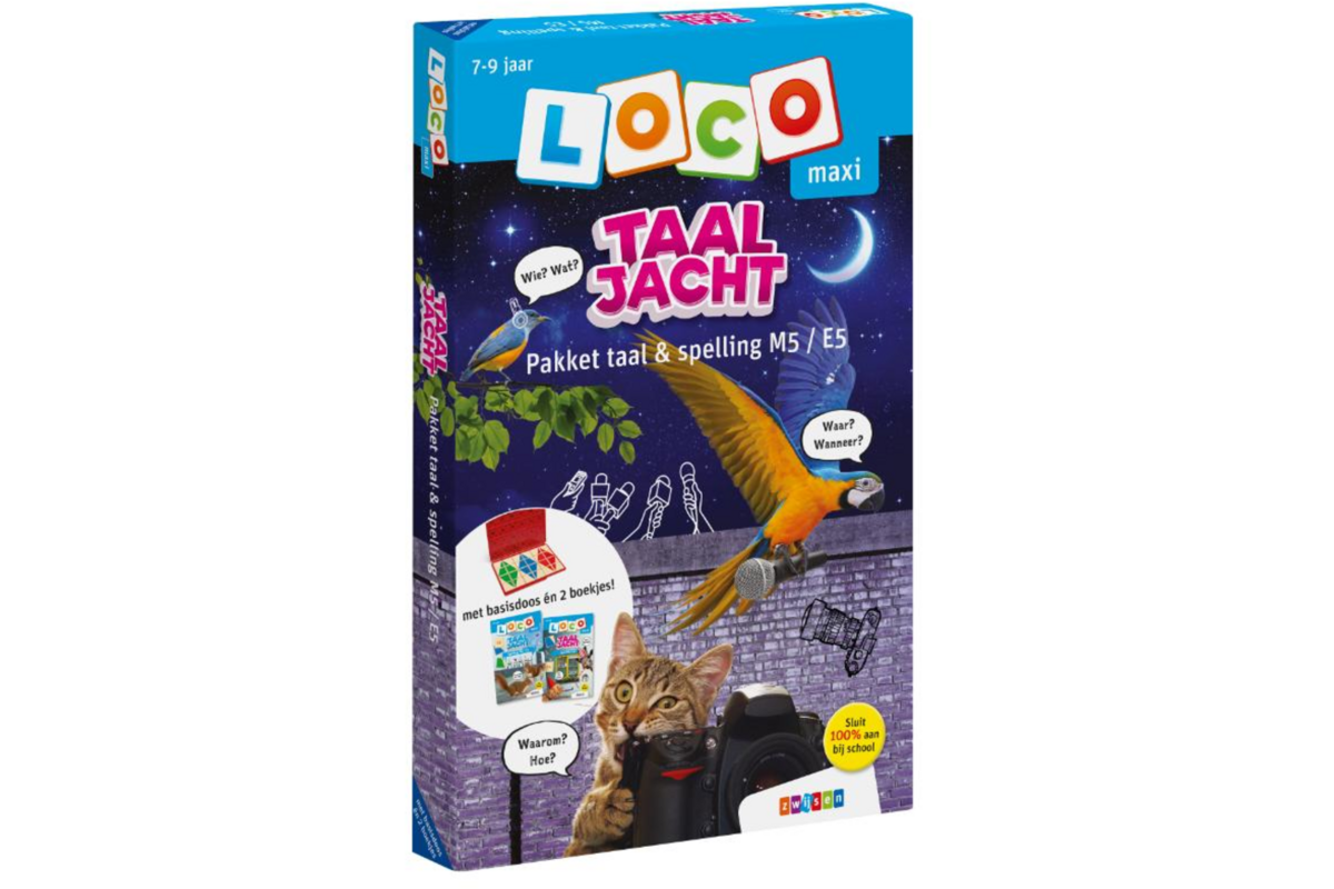 Loco maxi Taaljacht pakket taal & spelling M5 / E5