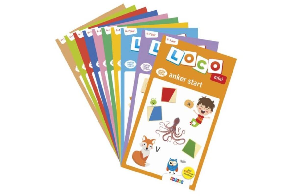 Loco Mini: Pakket Veilig leren lezen Zoem (10 titels)