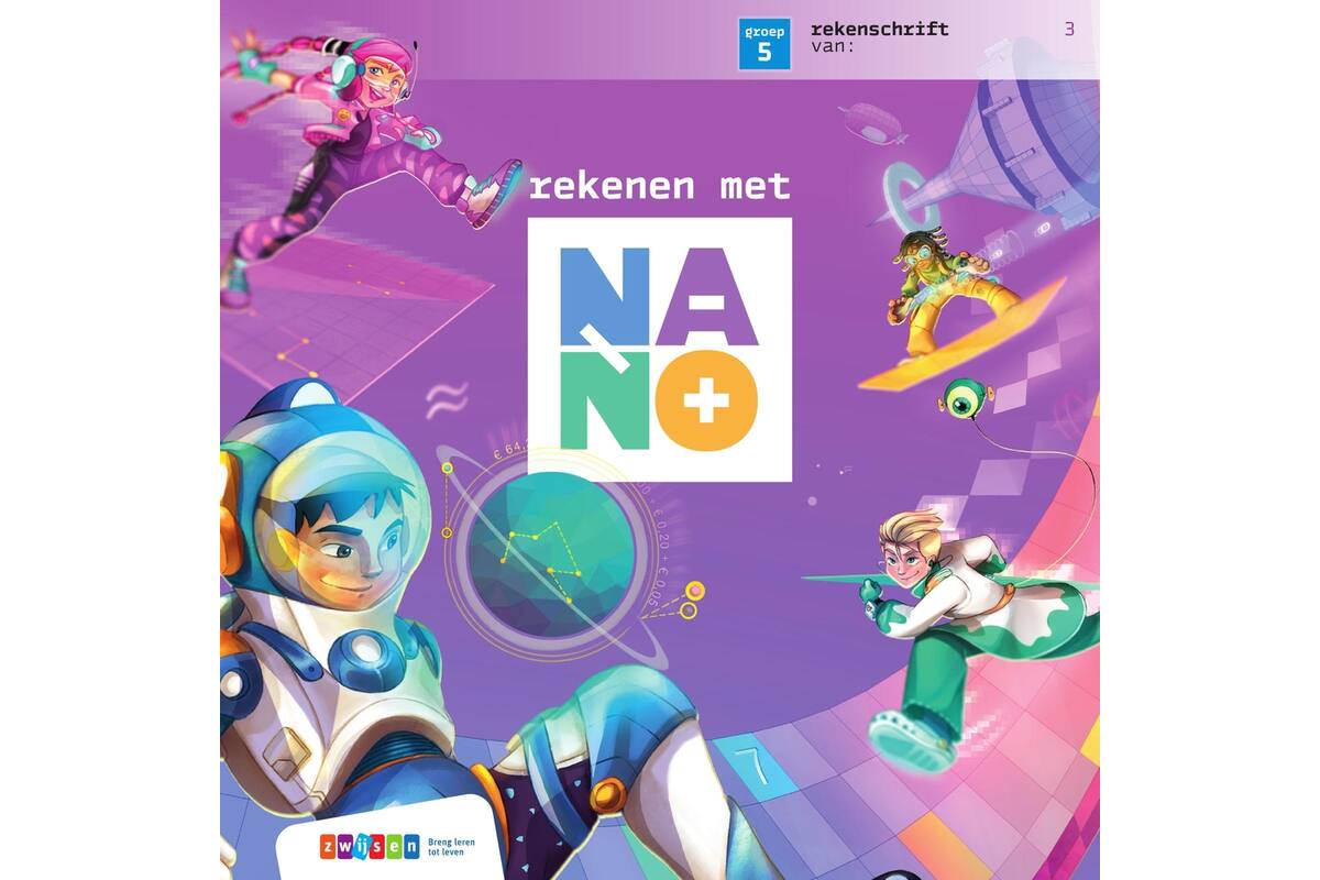 Nano groep 5 ruitjesschrift 3 (5 stuks)