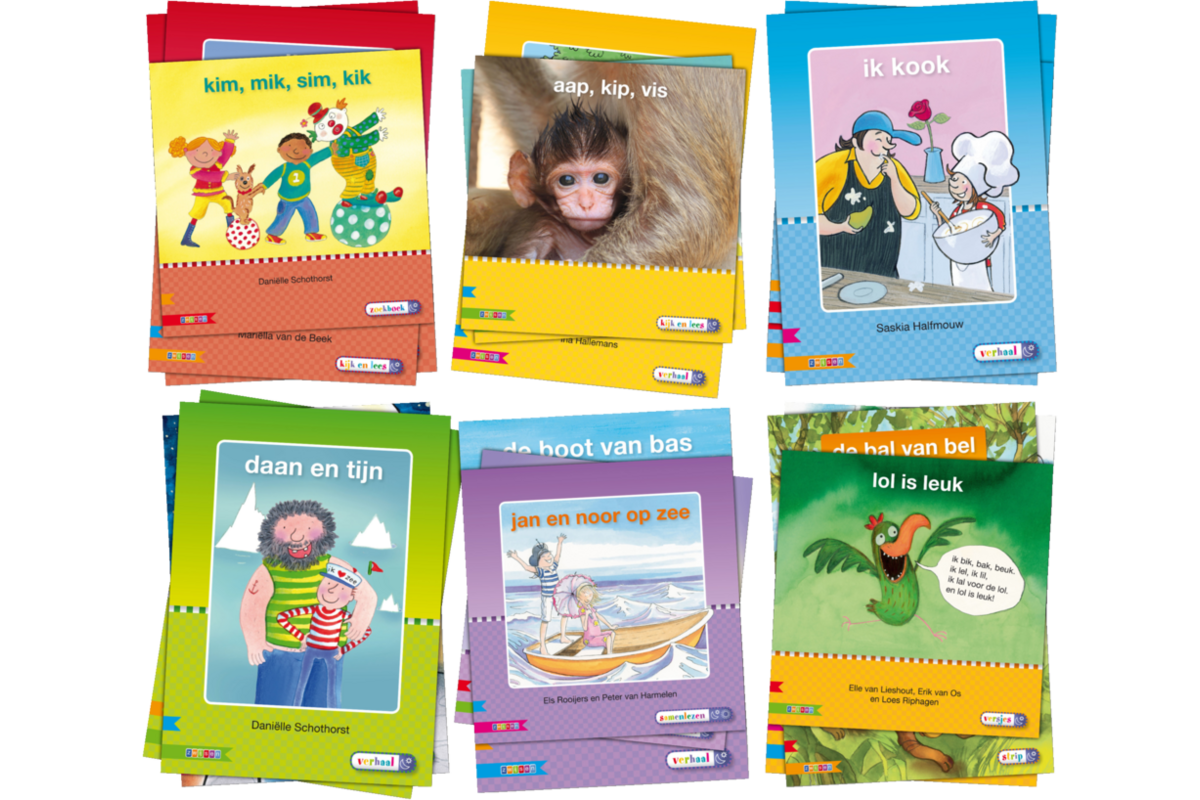 Aanvullend leesboekenpakket op sterniveau, kern 1-6