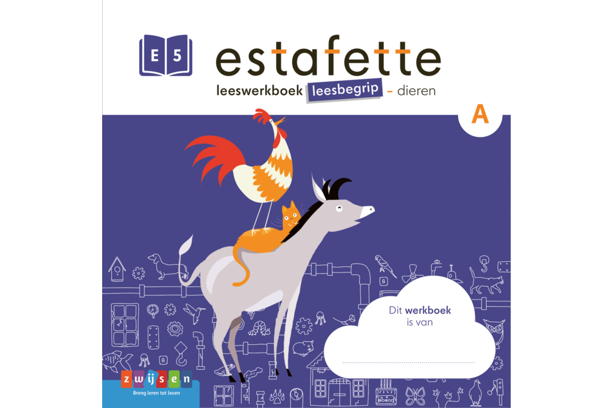 Estafette 3 leeswerkboek leesbegrip E5-A (5 stuks)