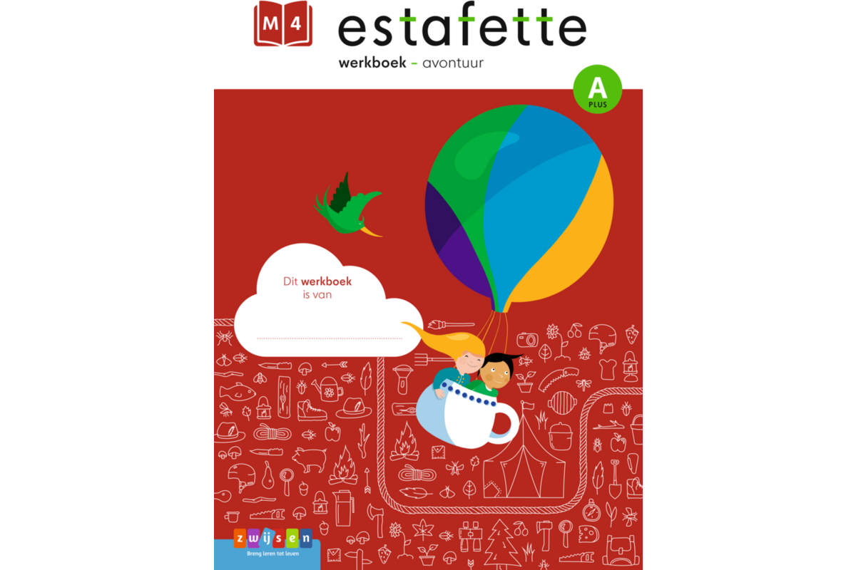 Estafette 3 werkboek M4-A plus (5 stuks)