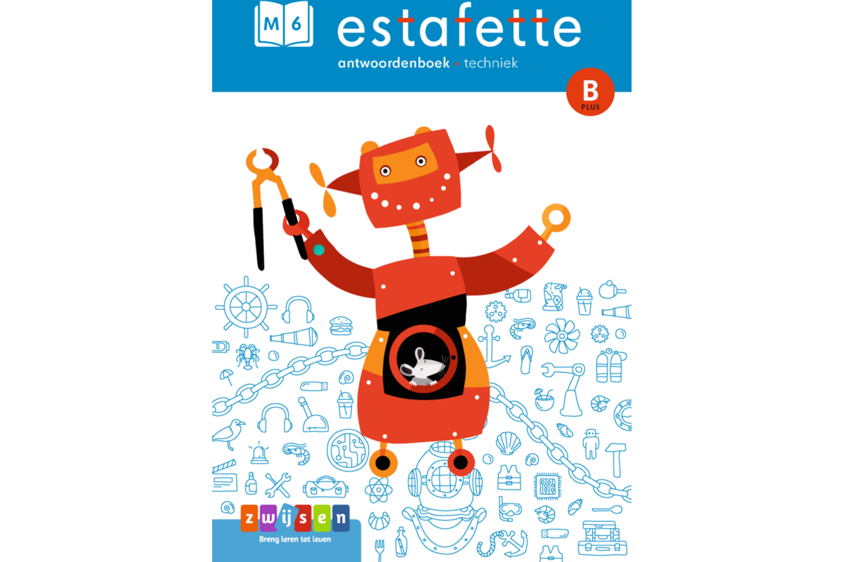 Estafette 3 antwoordenboek M6-B plus