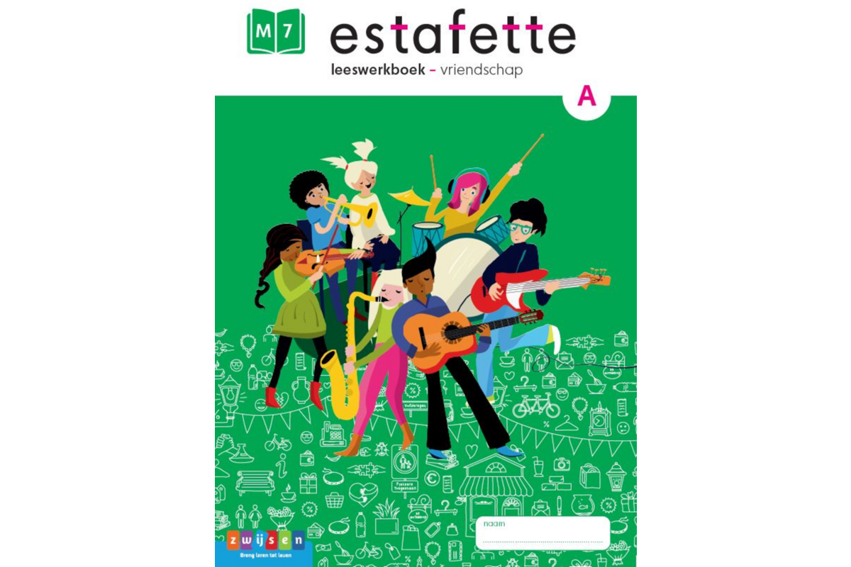 Estafette 3 leeswerkboek leesbegrip M7-A (5 stuks)