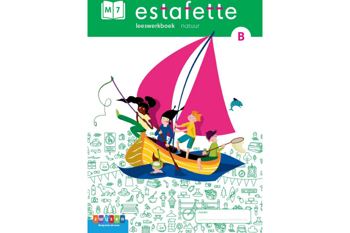 Estafette 3 leeswerkboek leesbegrip M7-B (5 stuks)