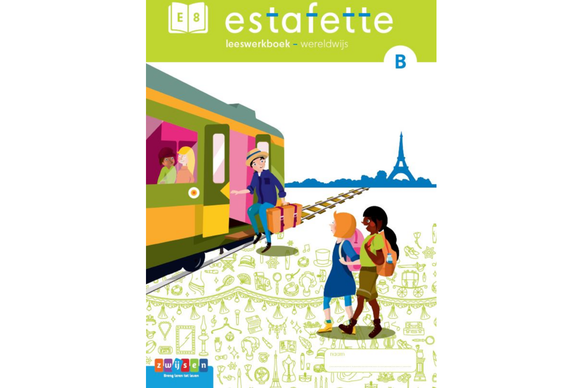 Estafette 3 leeswerkboek leesbegrip E8-B (5 stuks)