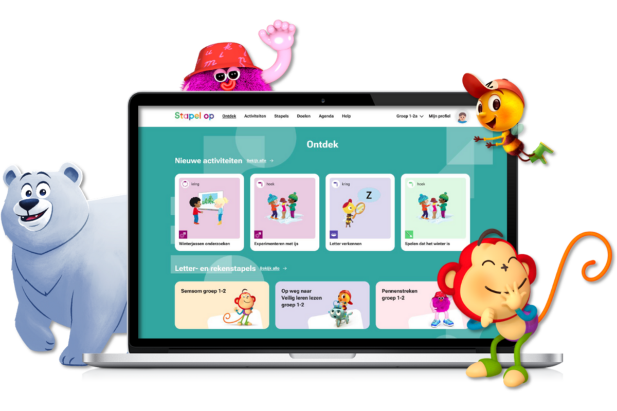 Stapel op groep 1-2 jaarlicentie