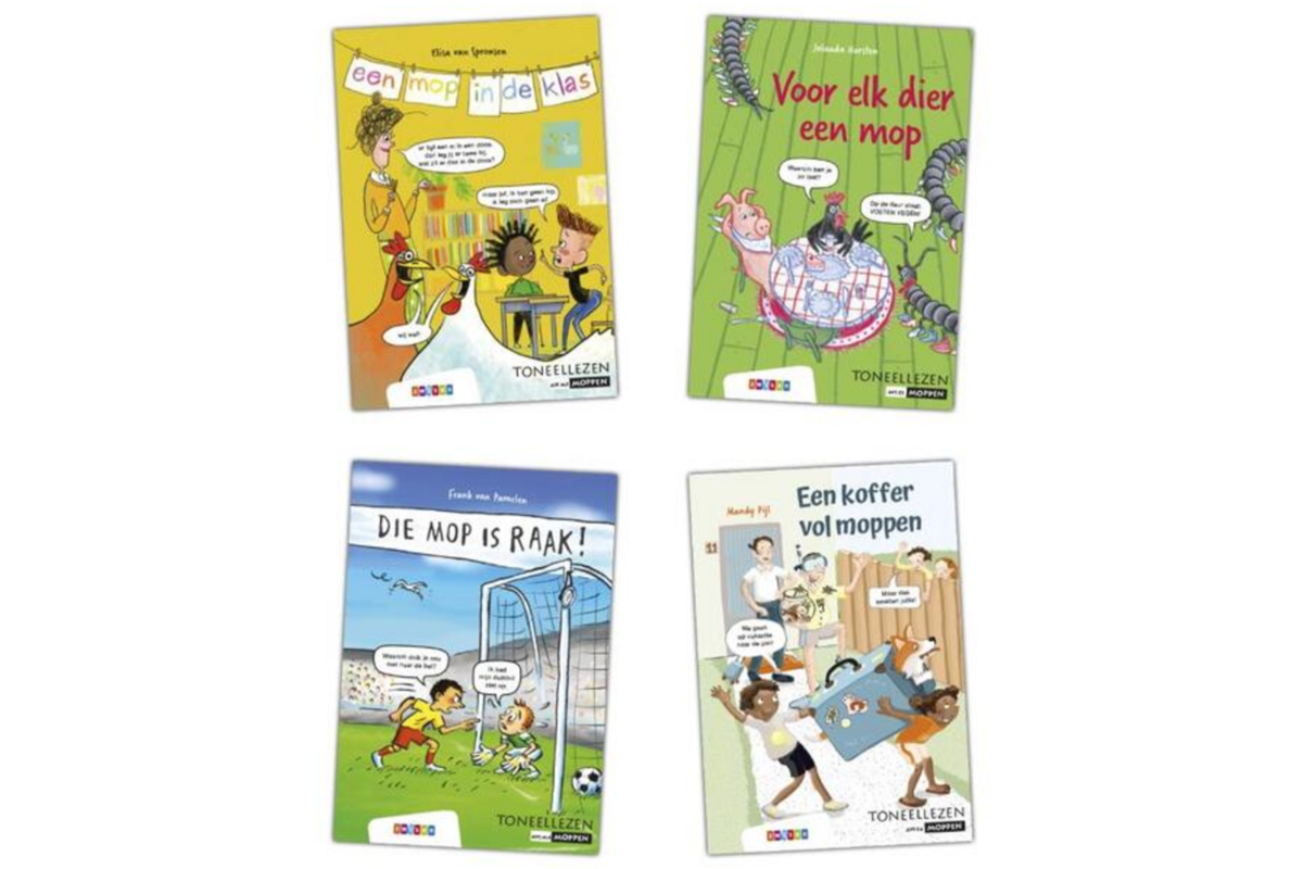 Pakket Toneellezen moppen (4 titels)