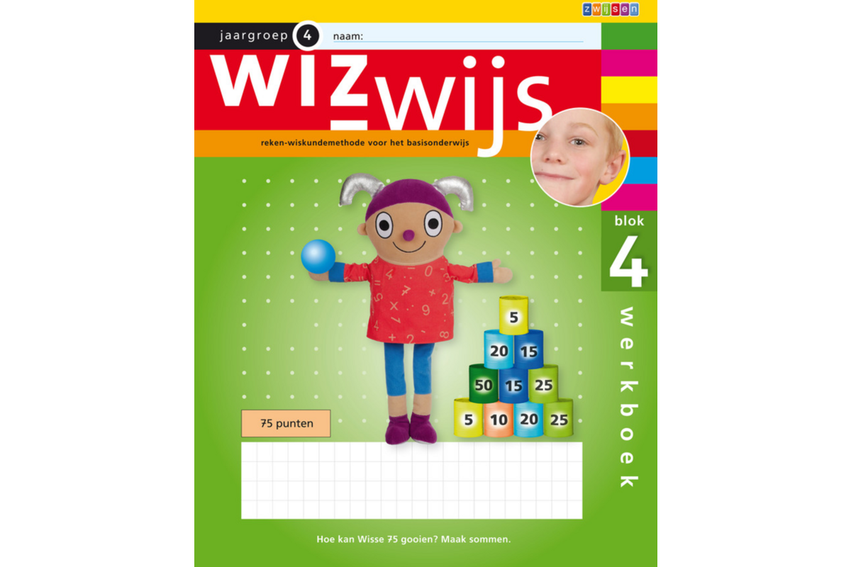Wizwijs groep 4 werkboek 4 (5 stuks)