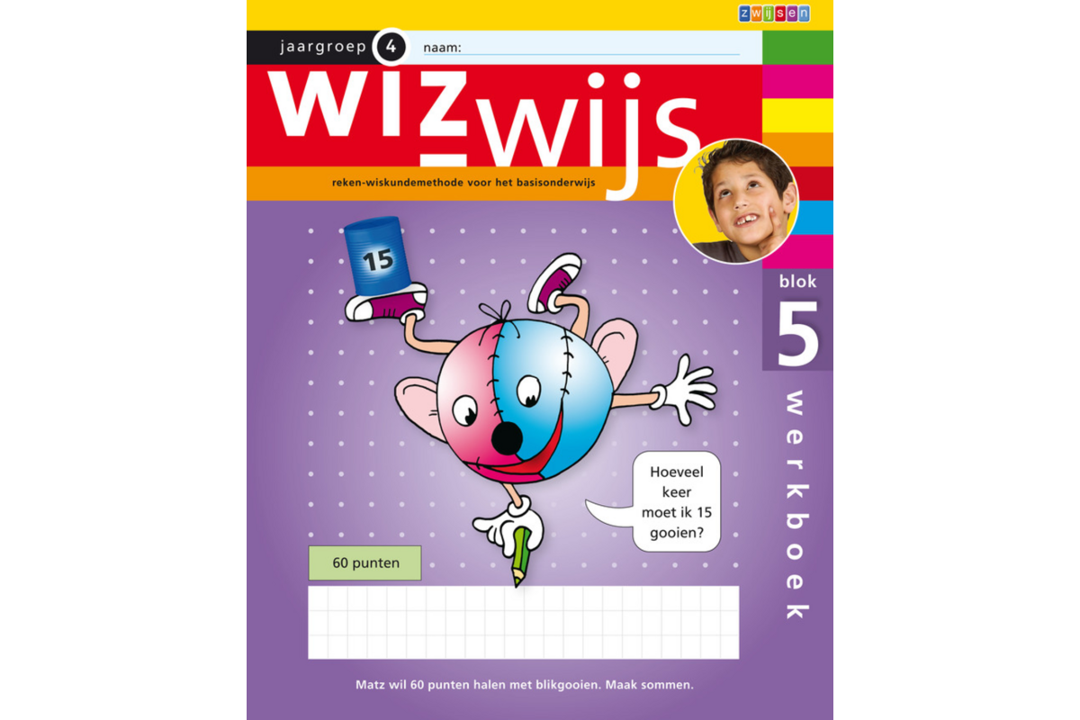 Wizwijs groep 4 werkboek 5 (5 stuks)