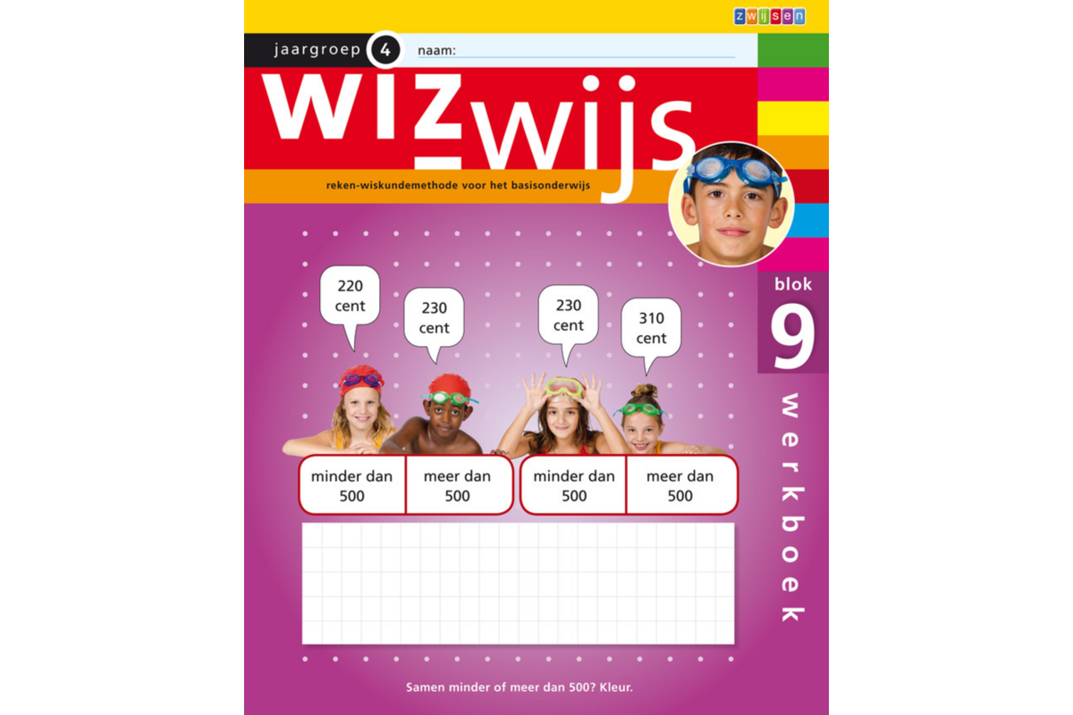 Wizwijs groep 4 werkboek 9 (5 stuks)