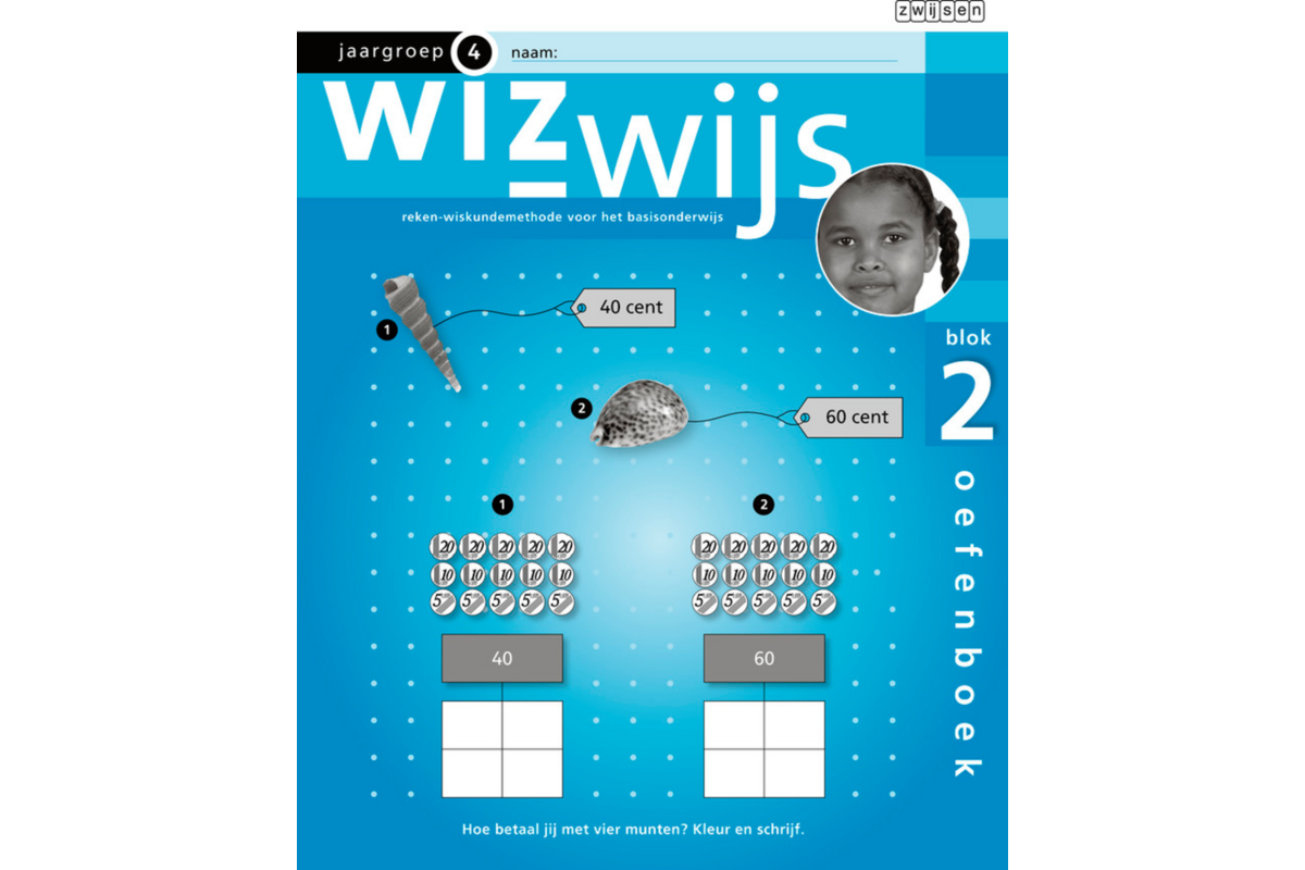 Wizwijs groep 4 oefenboek 2 (5 stuks)