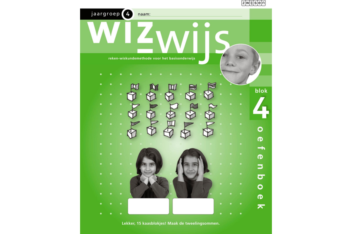 Wizwijs groep 4 oefenboek 4 (5 stuks)